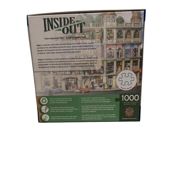 Masterpieces 1000 Piece Jigsaw Puzzle Inside Out Cutaway of Fields Department St - Picture 4 of 5